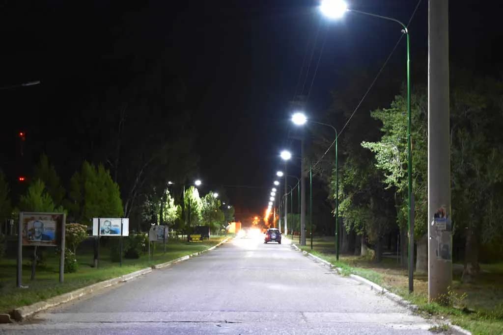 Instalación de Luminarias LED CORADIR – Nogolí, San Luis